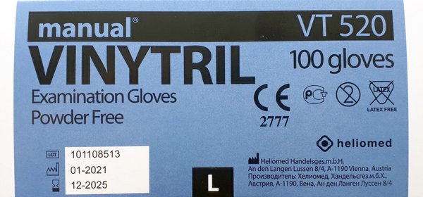 Schutzhandschuhe Vinytril VT-520, Preis pro 100 Stück/Box - Ab Lager sofort lieferbar